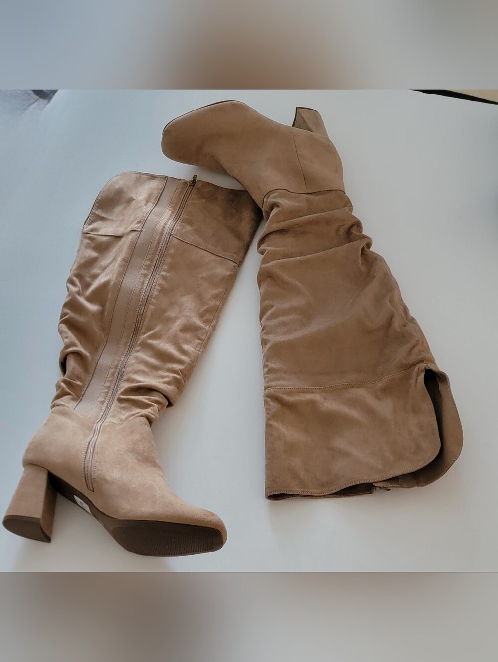 Lane Bryant 10W Wide Calf Over The Knee Slouch Boots